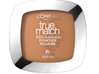 L'Oreal Paris True Match Super-Blendable Powder, N7 Medium Deep, 0.33 oz/9.5 g - thumbnail 1