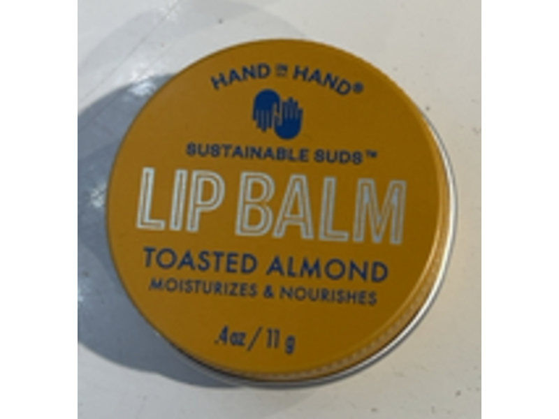 Hand In Hand Lip Balm, Toasted Almond, 0.4 oz/11 g