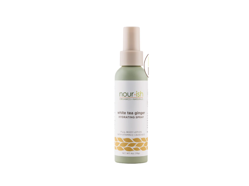 Nourish Hydrating Spray Full Body Lotion, White Tea Ginger, 4 oz/113 g