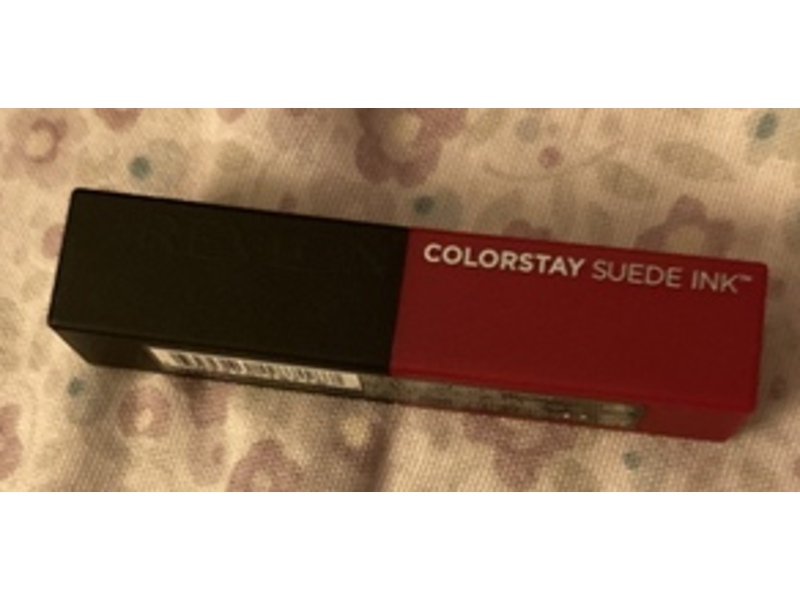 Revlon Colorstay Suede Ink Lipstick, 011 Type A, 0.09 oz/2.55 g