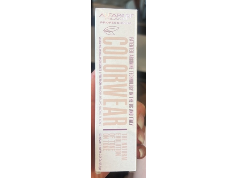 Alfaparf Milano Color Wear Hair Colour, Light Golden Ash Blonde, 2.05 oz/60 mL