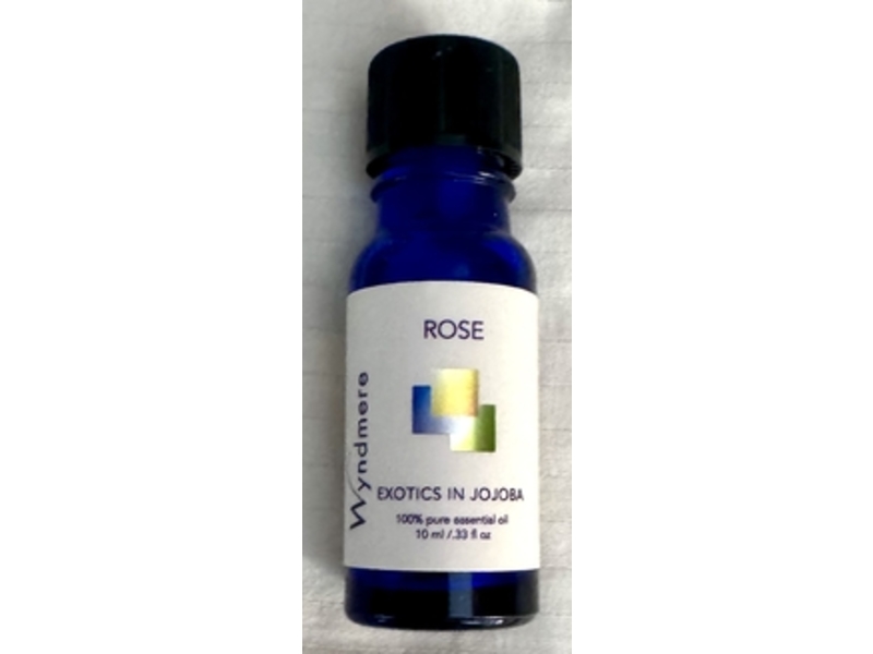 Wyndmere Naturals 100% Pure Essential Oil, Rose, 0.33 fl oz/10 mL