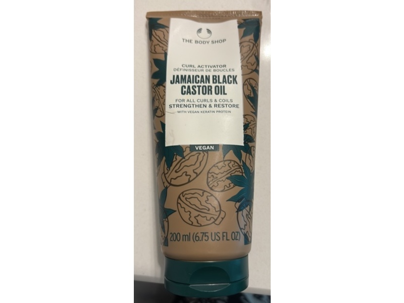 The Body Shop Curl Activator, Jamaican Black Castor Oil, 6.75 fl oz/200 mL
