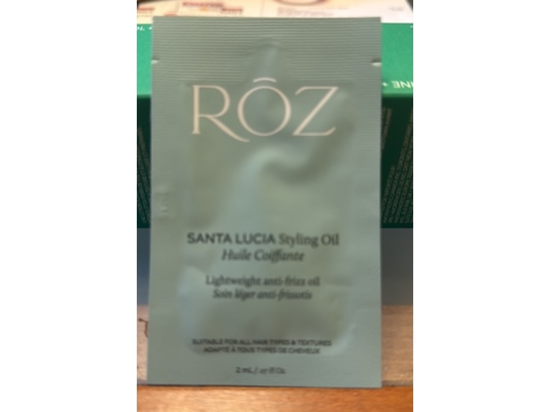 Roz Santa Lucia Styling Oil, 2 mL
