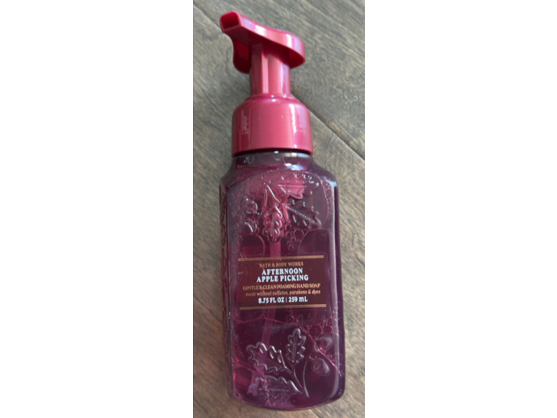 Bath & Body Works Gentle & Clean Foaming Hand Soap, Afternoon Apple Picking, 8.75 fl oz/259mL