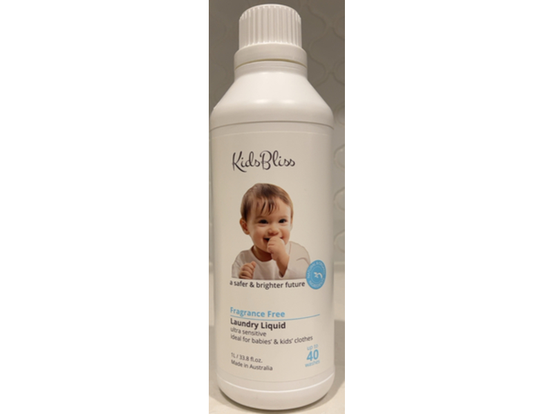 Kids Bilss Laundry Liquid, 33.8 fl oz/1 L