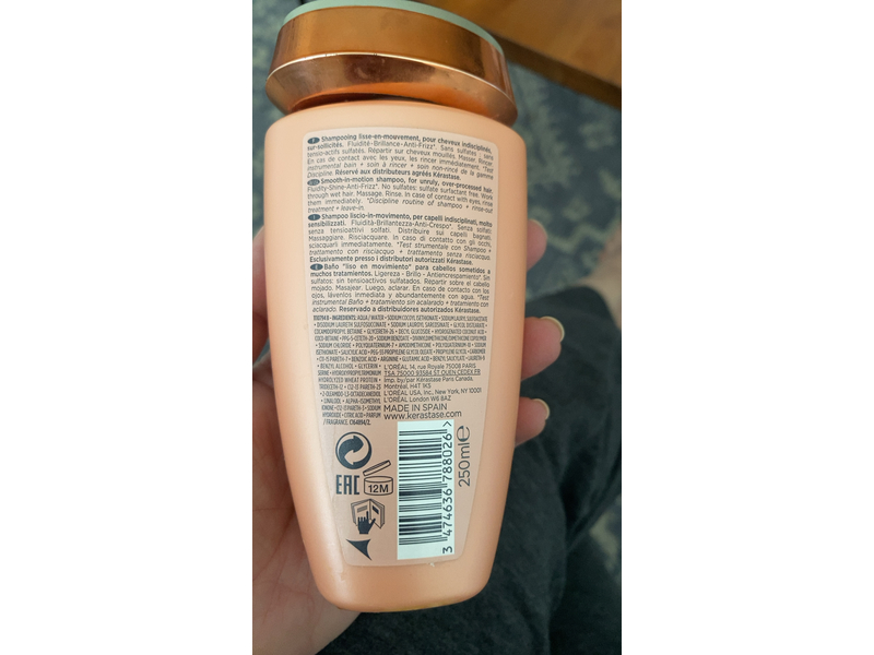 Kerastase Discipline Bain Fluidealiste Shampoo, 8.5 fl oz/250 mL