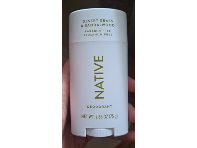 Native Deodorant, Desert Grass & Sandalwood, 2.65 oz/75 g