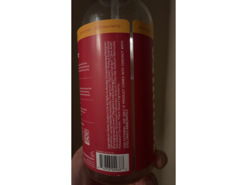 Renpure Originals pomegranate & mango body wash, 24 Ounce