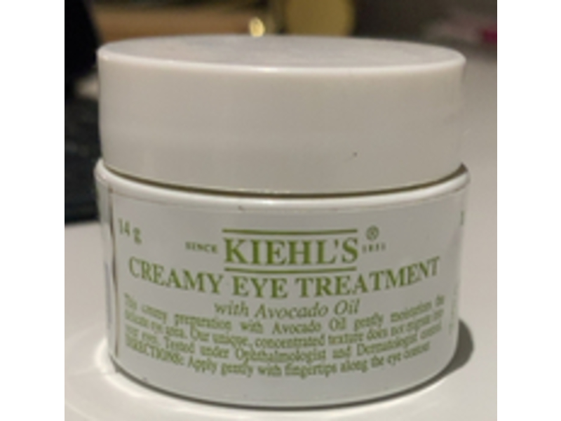 Kiehl's Creamy Eye Treatment, Avocado Oil, 0.5 oz/14 g