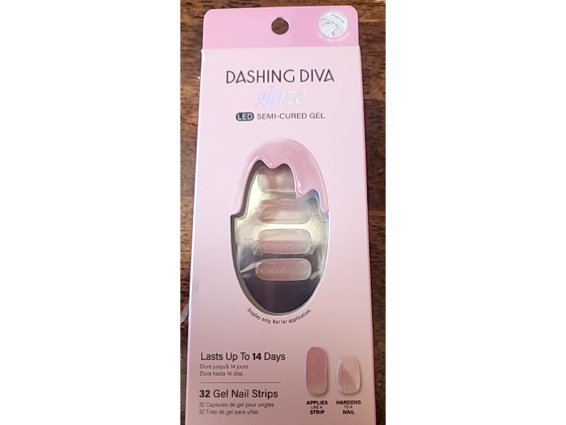 Dashing Diva Glaze Nail Strips, 32 Count
