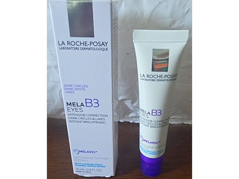 La Roche-Posay Mela B3 Eyes Intensive Corrective Eye Treatment, 0.5 fl oz/15 mL