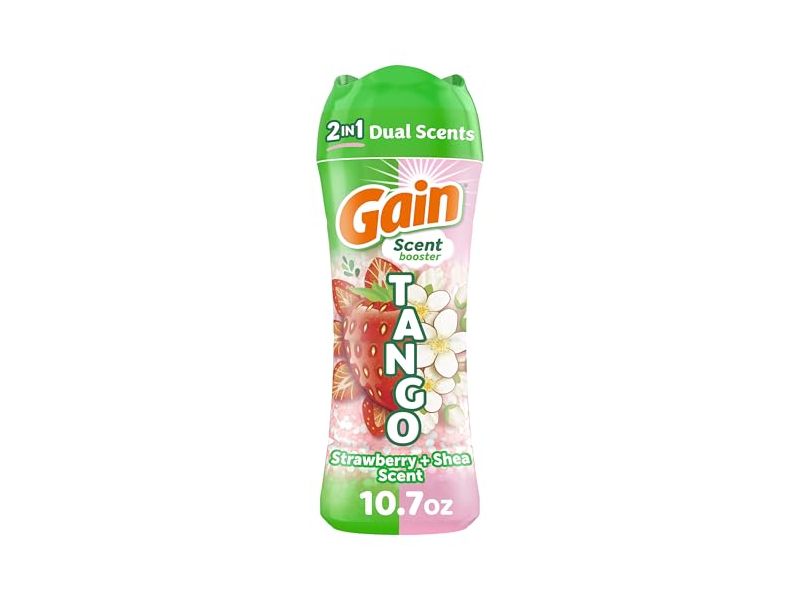 Gain Tango In-Wash Scent Booster, Strawberry + Shea Scent, 10.7 oz/303 g