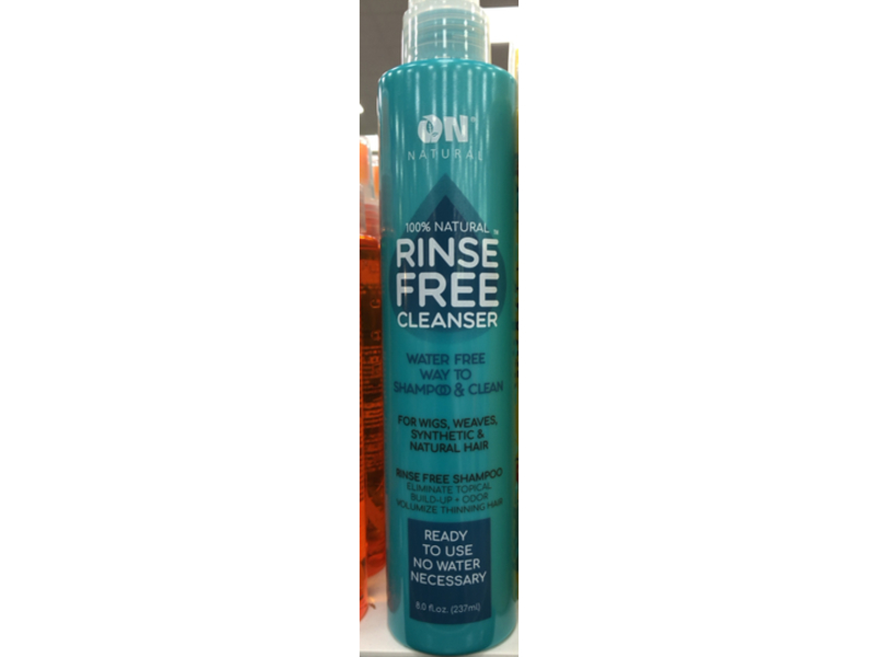 On Naturals Rinse Free Cleanser Shampoo, 8 fl oz/237 mL