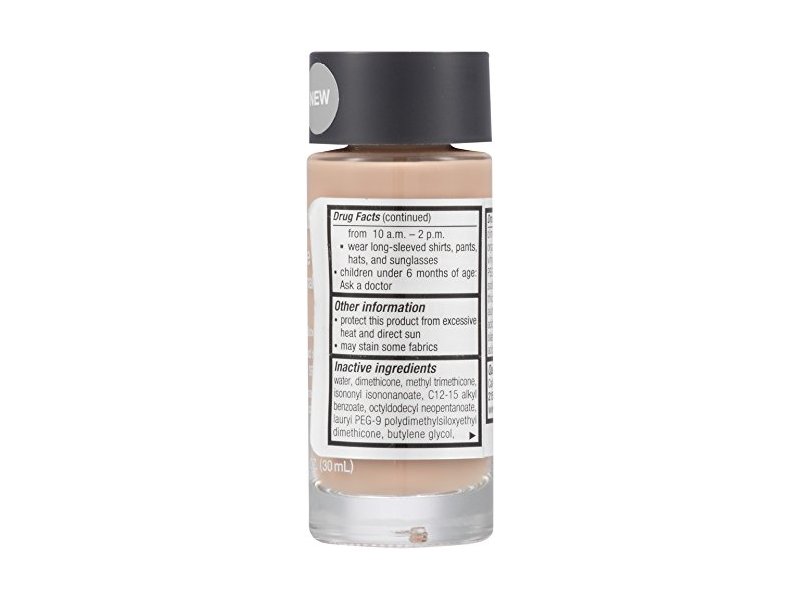 Neutrogena Healthy Skin Liquid Makeup , SPF 20, Buff 30, 1 fl oz/30 mL