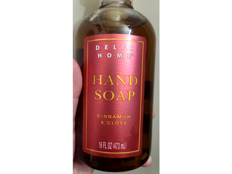 Delta Home Hand Soap, Cinnamon & Clove, 16 fl oz/473 mL