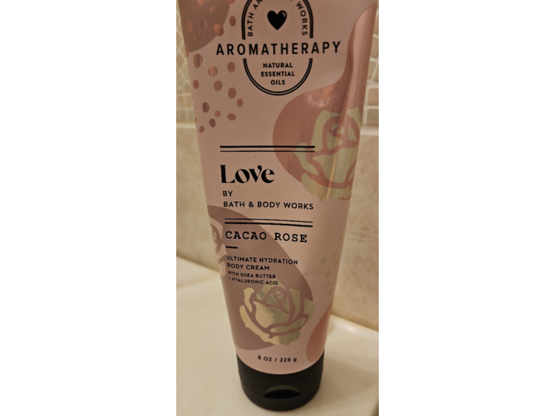 Bath & Body Works Ultimate Hydration Body Cream, Cacao Rose, 8 oz/226 g, Pack Of 2
