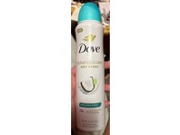 Dove Antiperspirant Deodorant Dry Spray, Coconut Water & Lime, 3.8 fl oz/107 g, Pac Of 3 - Image 3