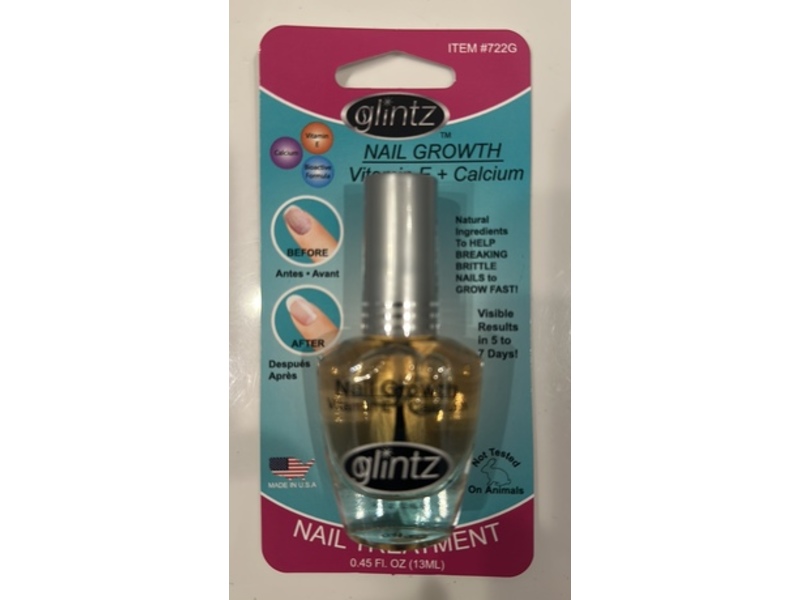 Amazing Shine Nail Growth, Vitamin E & Calcium, 0.45 fl oz/13 mL