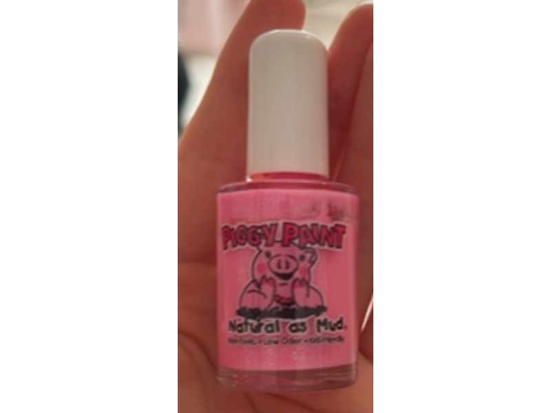 Piggy Paint Natural As Mud Nail Polish, Shimmy Shimmy POP, 0.5 fl oz/15 mL