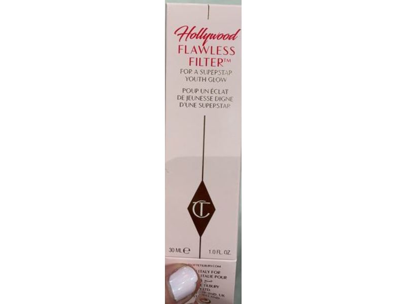 Charlotte Tilbury Super Youth Glow Hollywood Flawless Filter, 3 Fair, 1 fl oz/30 mL