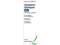 Ciclopirox Shampoo 1%, 120 mL, Actavis Pharma (Rx) - thumbnail 1