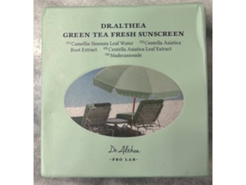Dr. Althea Green Tea Fresh Sunscreen, SPF 50+ PA++++, 1.52 fl oz/45 mL