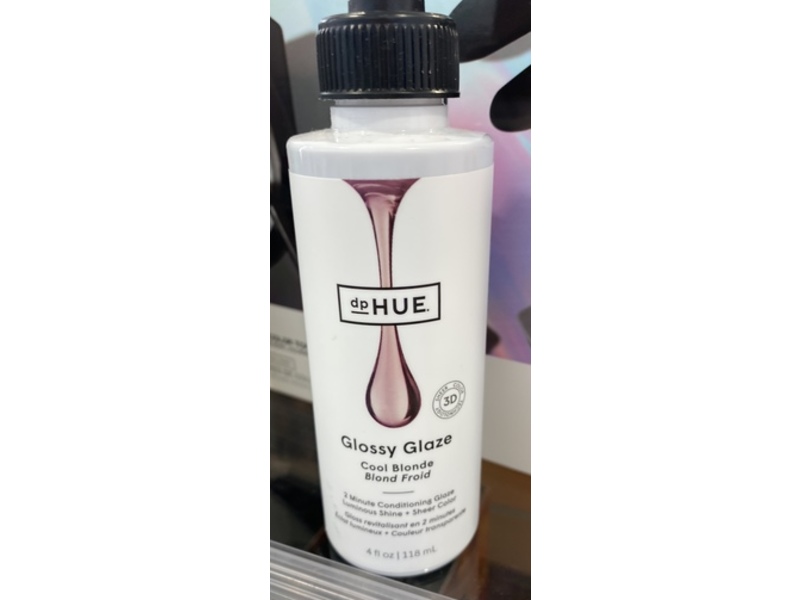 dpHUE Glossy Glaze In-Shower Conditioning Glaze, Cool Blonde, 4 fl oz/118 mL