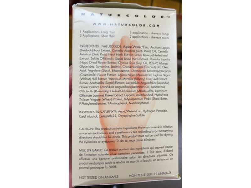 Naturcolor Hair Dye, 5R Light Sienna Chestnut, 4 fl oz/120 mL