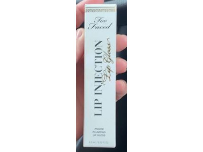 Too Faced Lip Injection Lip Gloss, Stars Are Aligned, 0.22 fl oz/5.5 mL