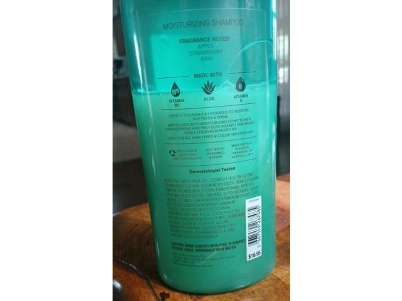 Bath & Body Works Moisturizing Shampoo, Apple, 16 fl oz/473 mL