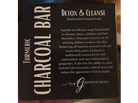 Goddess Of The Sea Beauty Detox & Cleanse Soap Bar, Turmeric & Charcoal, 4 oz - Image 3