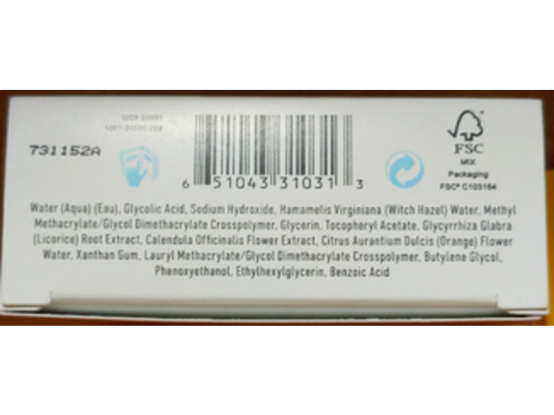 Bliss Incredi-peel, 10% Glycolic Acid, 15 Treatments