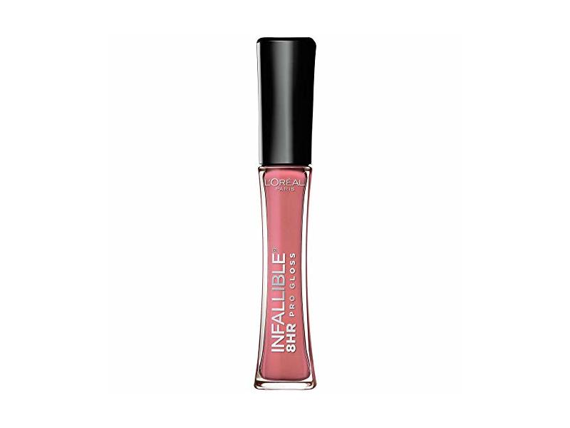 L’Oreal Paris Makeup 8 Hour Pro Hydrating Lip Gloss, Blush, 0.21 oz