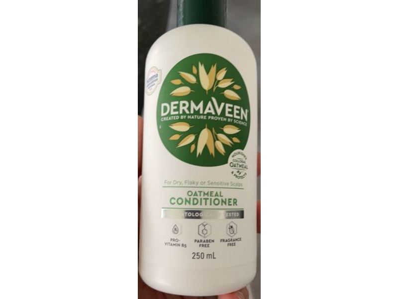 DermaVeen Oatmeal Conditioner, Pro Vitamin B5, 250 mL