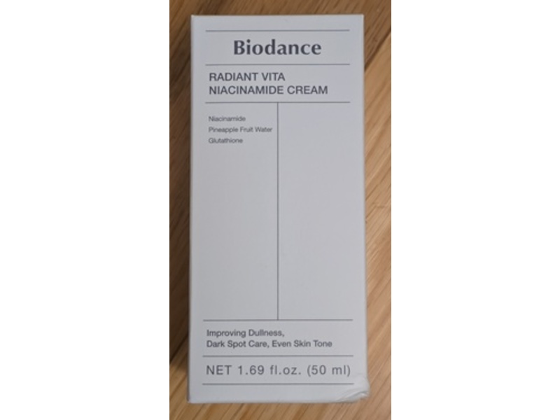 Biodance Radiant Vita Niacinamide Cream, 1.69 fl oz/50 mL