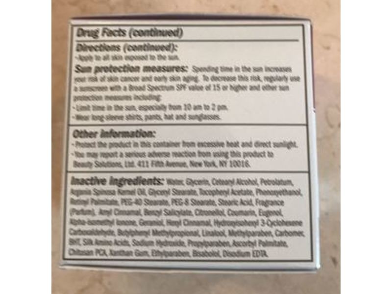 Skincare L de L Cosmetics Retinol Day Cream, SPF 20, 1.7 oz/48 g