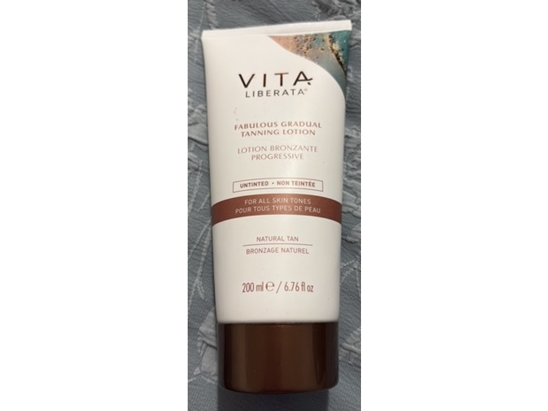 Vita Liberata Fabulous Gradual Tanning Lotion, Untinted, 6.76 fl oz/200 mL