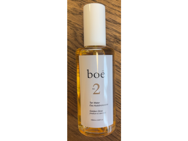 Boe Beaute No. 2 Tan Water, Golden Glow, 3.38 fl oz/100 mL