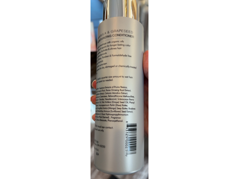 Yellow Strawberry Salon Marula & Grapeseed Conditioner, 13.3 oz/393 mL