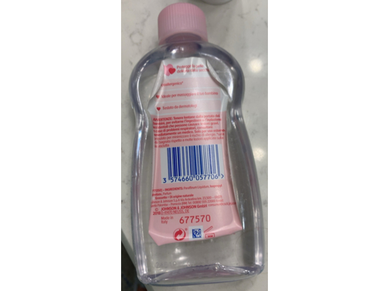 Johnson & Johnson Baby Oil, 300 mL