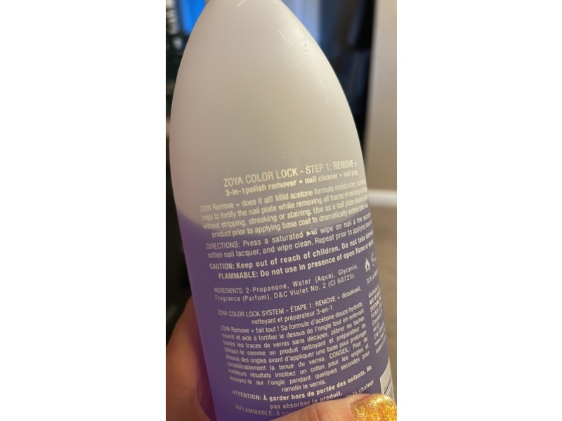 Zoya 3-In-1 Remove Plus Nail Polish Remover, 32 fl oz/960 mL