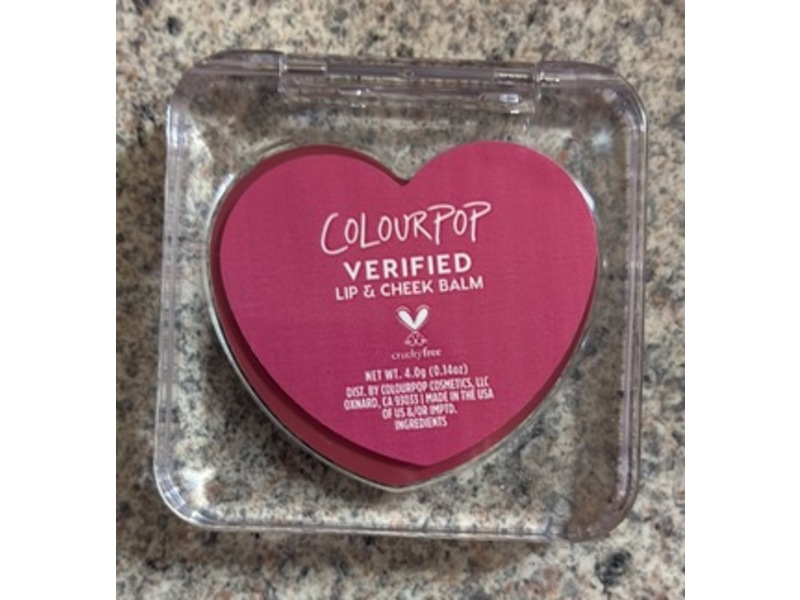 ColourPop Lip & Cheek Balm, Verified, 0.14 oz/4 g
