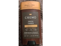 Cremo Antiperspirant & Deodorant, Fresh Timber, Lively & Woody, 2.65 oz/75 g - thumbnail 2