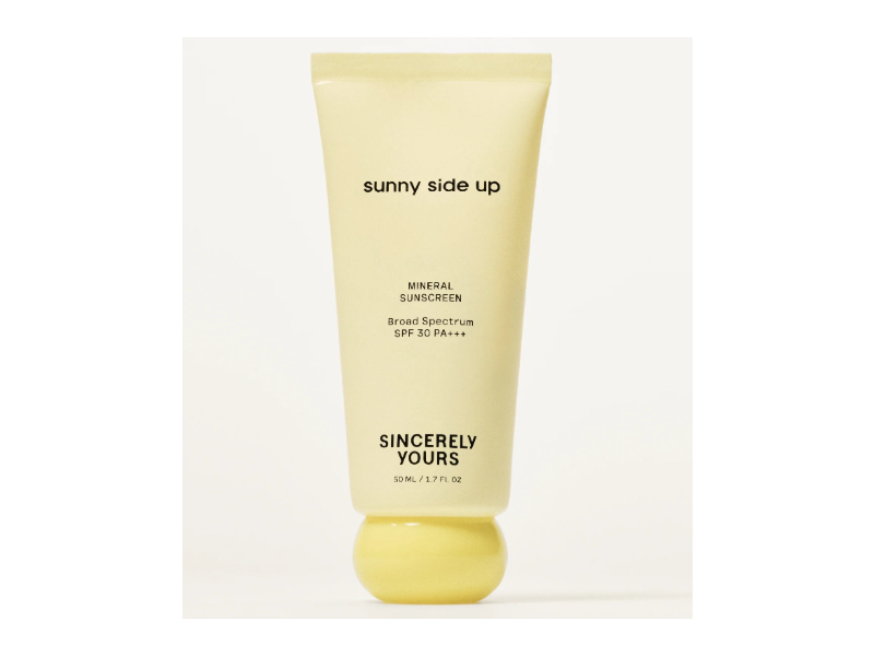 Sincerely Yours Sunny Side Up Mineral Sunscreen, SPF 30 PA+++, 1.7 fl oz/50 mL