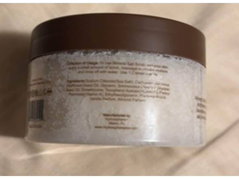 Hydrashpere Mineral Salt Scrub, 8.1 oz/250 g