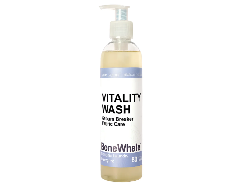 BeneWhale Vitality Wash Sebum Breaker Nonionic Laundry Detergent, 80 Loads, 8.12 fl oz/240 mL
