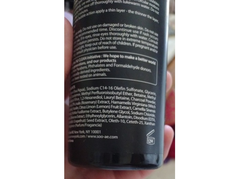 Soo'AE 2 In 1 Double Bubble Cleanser, 6.76 fl oz/200 mL, Pack Of 2