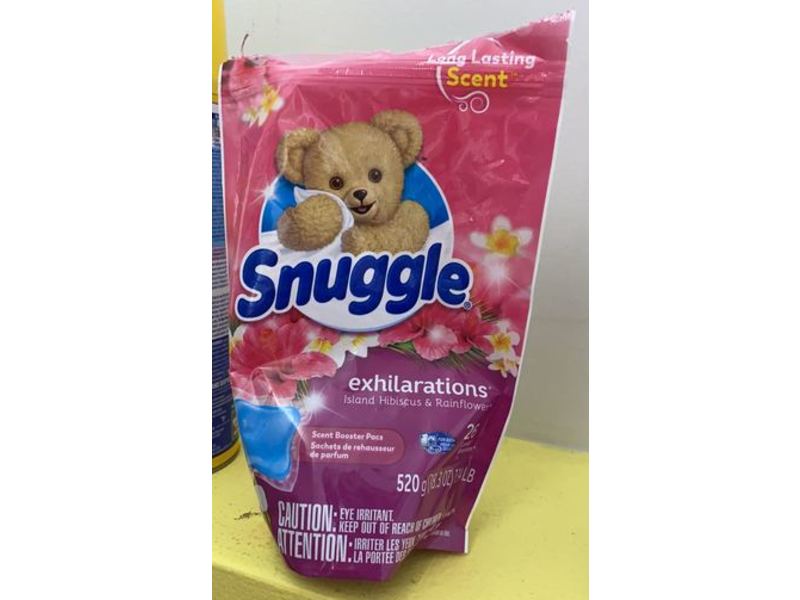 Snuggle Exhilarations Scent Booster Pacs, Island Hibiscus & Rainflower, 18.3 oz/520 g, 26 Count