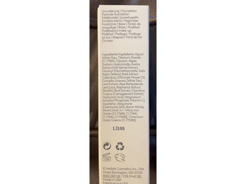 jane iredale Liquid Minerals A Foundation, Light Beige, 1.01 Fl oz/30 mL